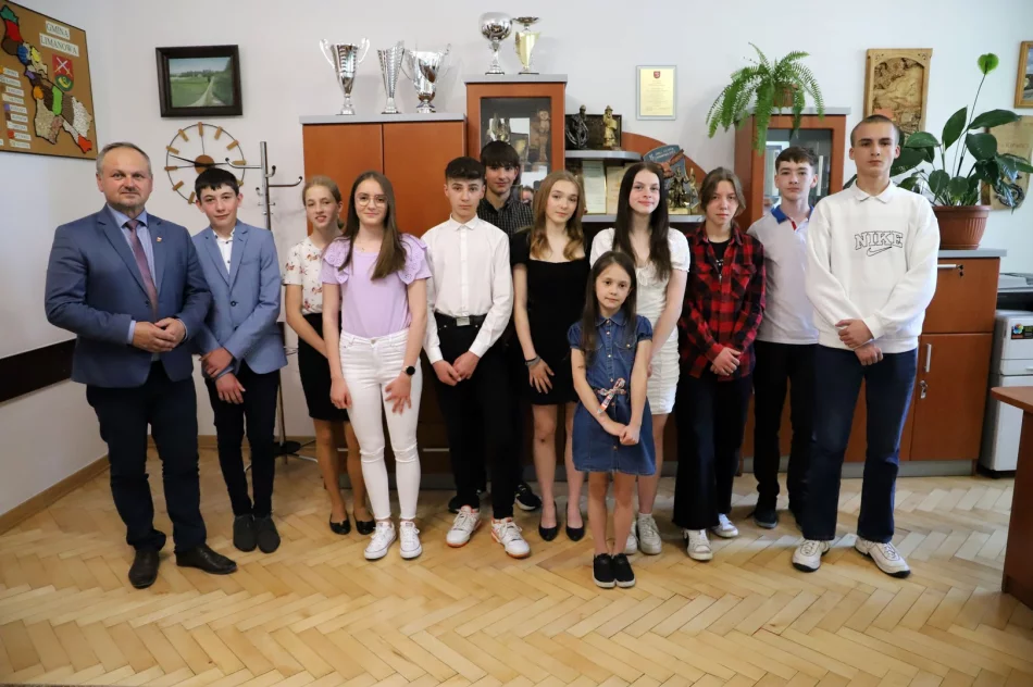 Wręczenie Nagród Wójta Gminy Limanowa za wysokie osiągnięcia Sportowe w 2022r. - zdjęcie 2