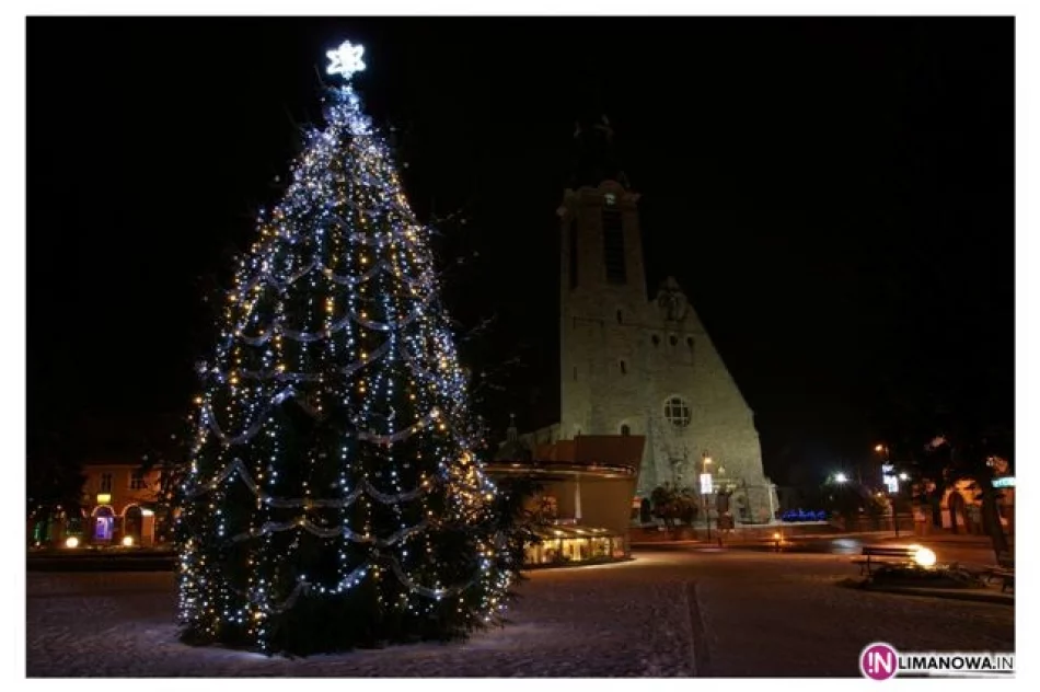 Limanowa rywalizuje o tytuł najpiękniej oświetlonego miasta w Polsce - zdjęcie 4
