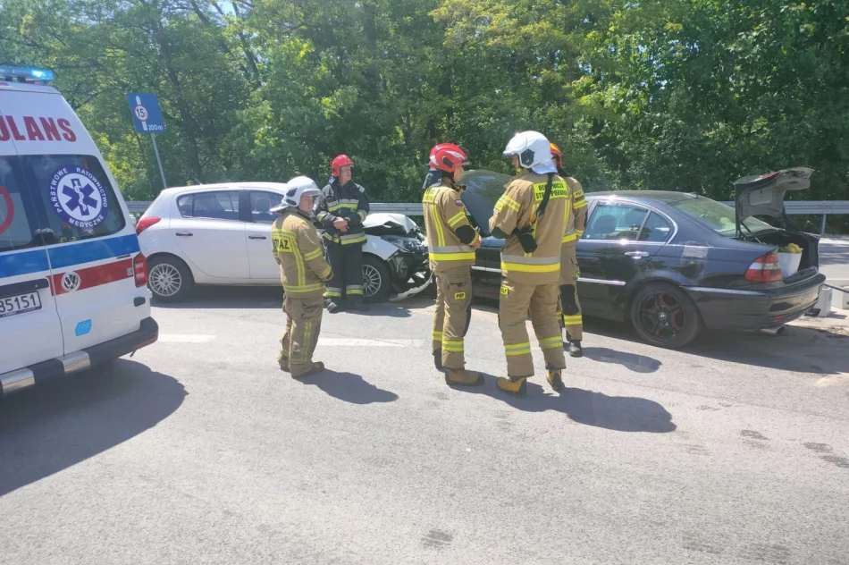 Groźnie wyglądająca kolizja - zdjęcie 4