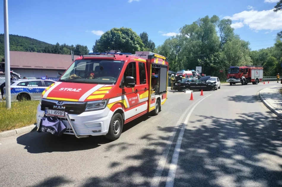 Groźnie wyglądająca kolizja - zdjęcie 5