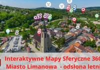 Interaktywne Mapy Sferyczne 360° – Miasto Limanowa w odsłonie letniej - zdjęcie główne