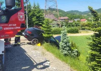 Miała prawie 3 promile. Zawracanie zakończyła na skarpie - zdjęcie główne