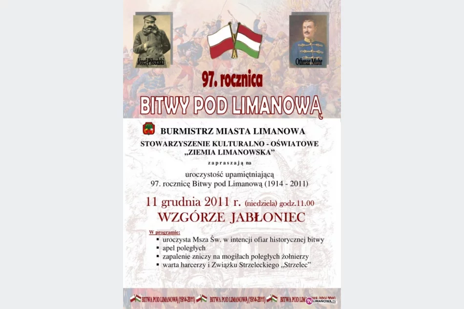 97. rocznica Bitwy pod Limanową - zdjęcie 2