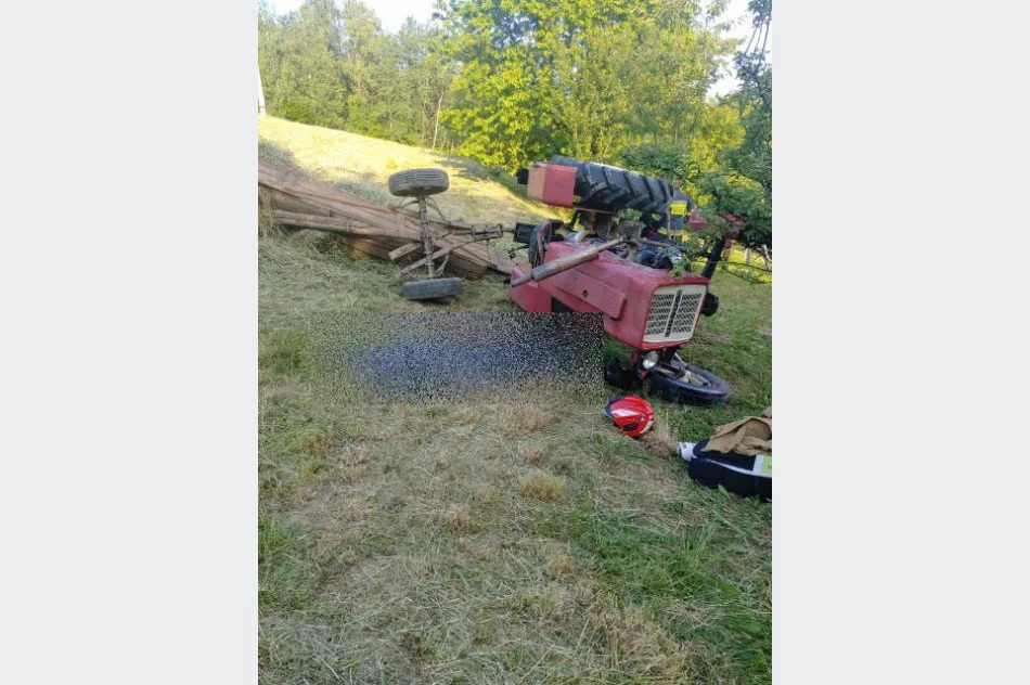 Małopolska: Śmiertelny wypadek podczas prac polowych - zdjęcie 4