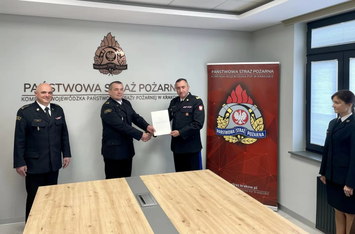 Jest nowy zastępca komendanta straży pożarnej w Limanowej