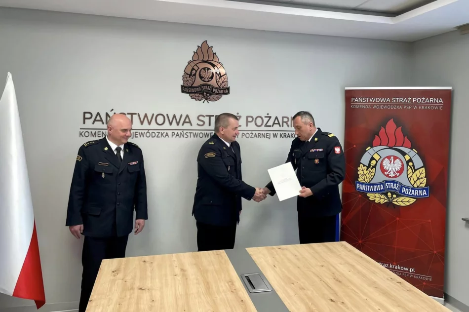 Jest nowy zastępca komendanta straży pożarnej w Limanowej - zdjęcie 3