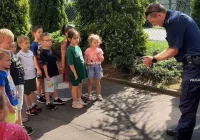 Spotkania policyjnych profilaktyków z dziećmi - zdjęcie główne