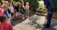 Spotkania policyjnych profilaktyków z dziećmi - zdjęcie 3