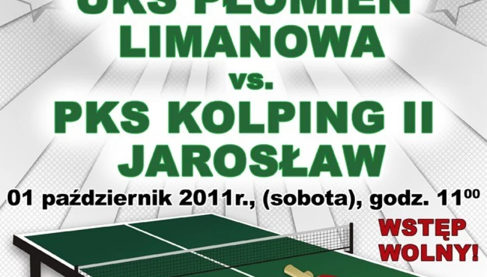 II Liga Tenisa Stołowego - zdjęcie 1