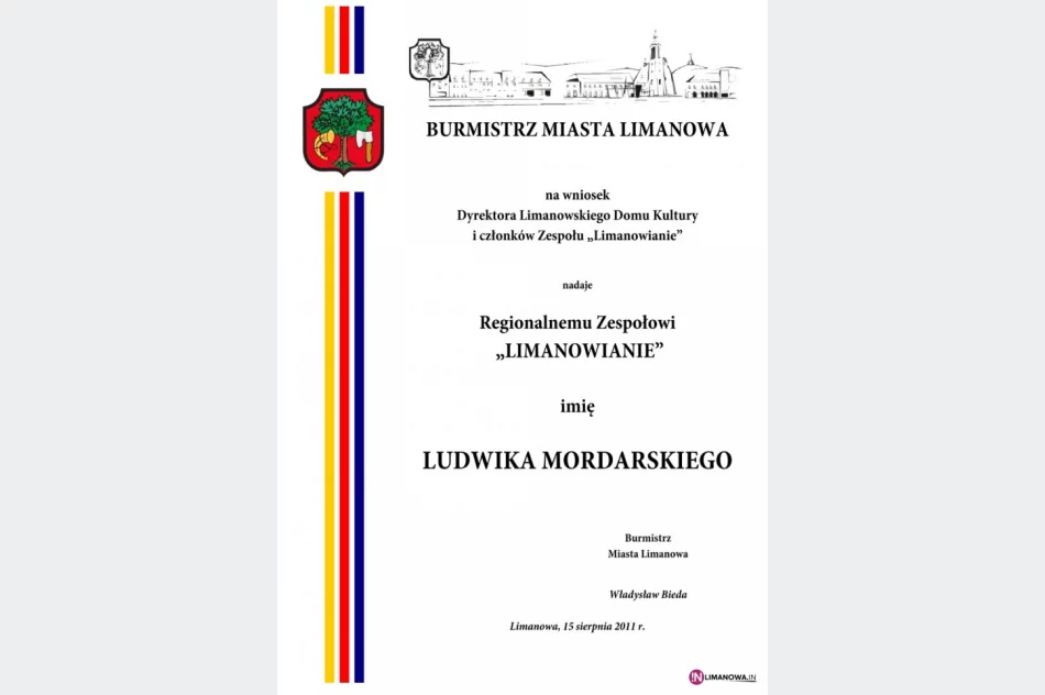 Ludwik Mordarski patronem 'Limanowian' - zdjęcie 2