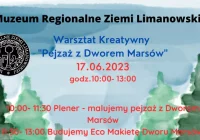 W sobotę odbędzie się Warsztat Kreatywny ”Pejzaż z Dworem Marsów ” - zdjęcie główne