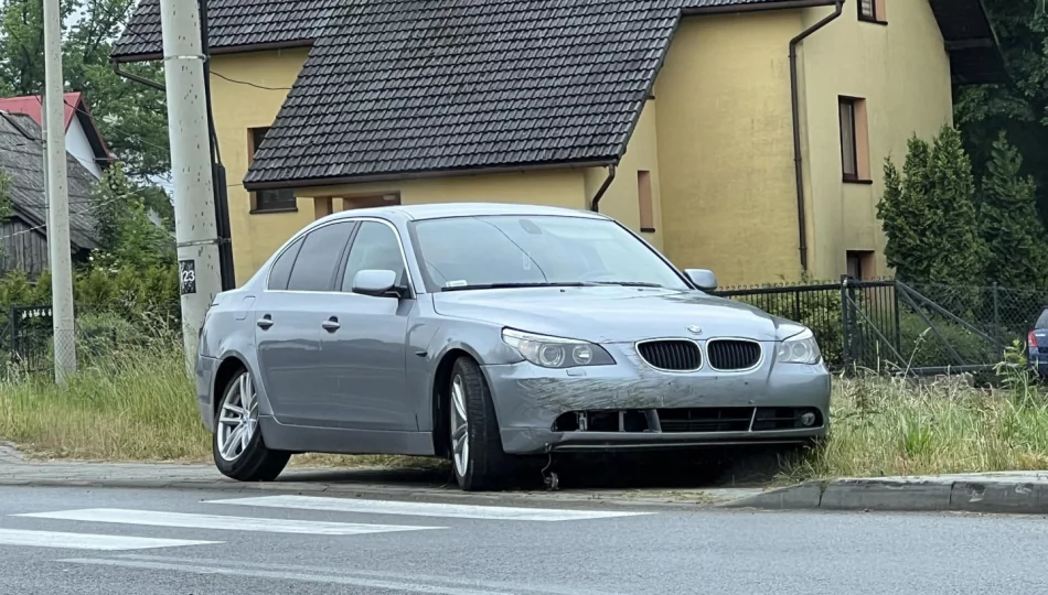 Mandat dla kierowcy BMW - zdjęcie 1