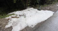Nad Limanowszczyzną przeszły burze z gradobiciem - zdjęcie 2