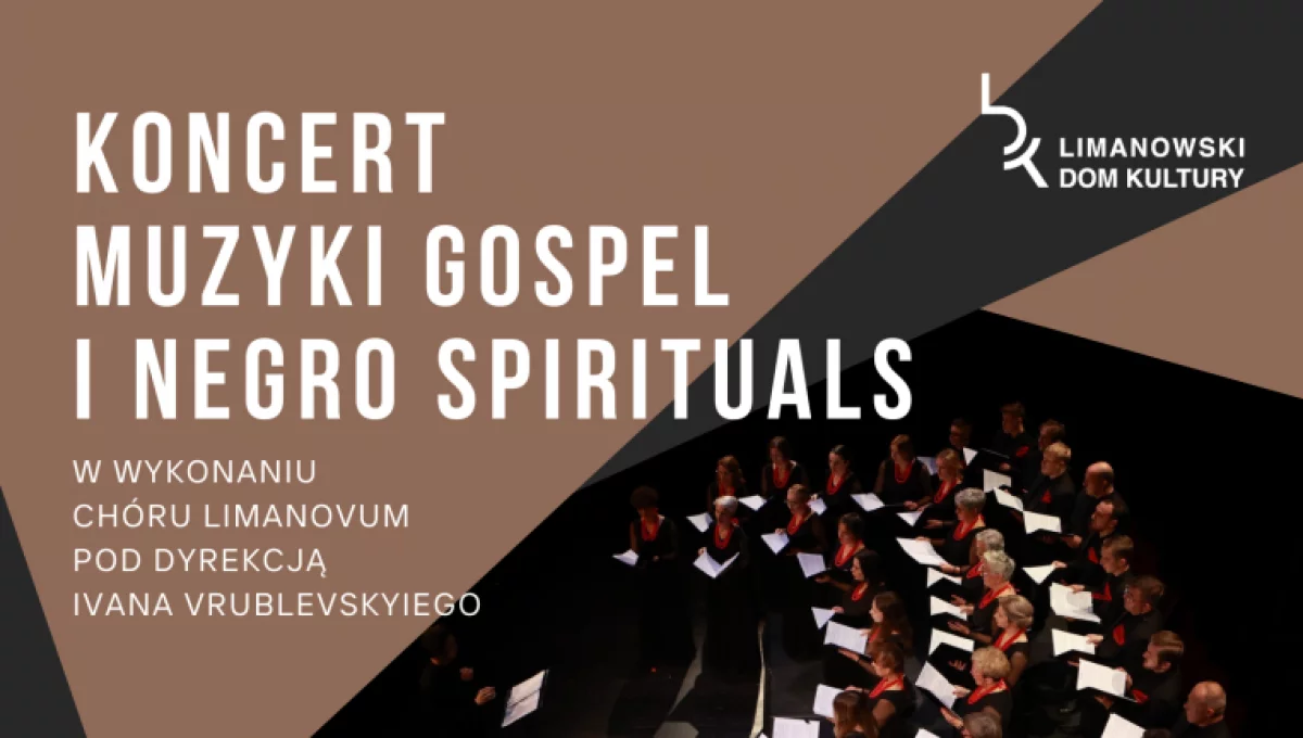 Muzyka gospel i negro spirituals w Limanowskim Domu Kultury