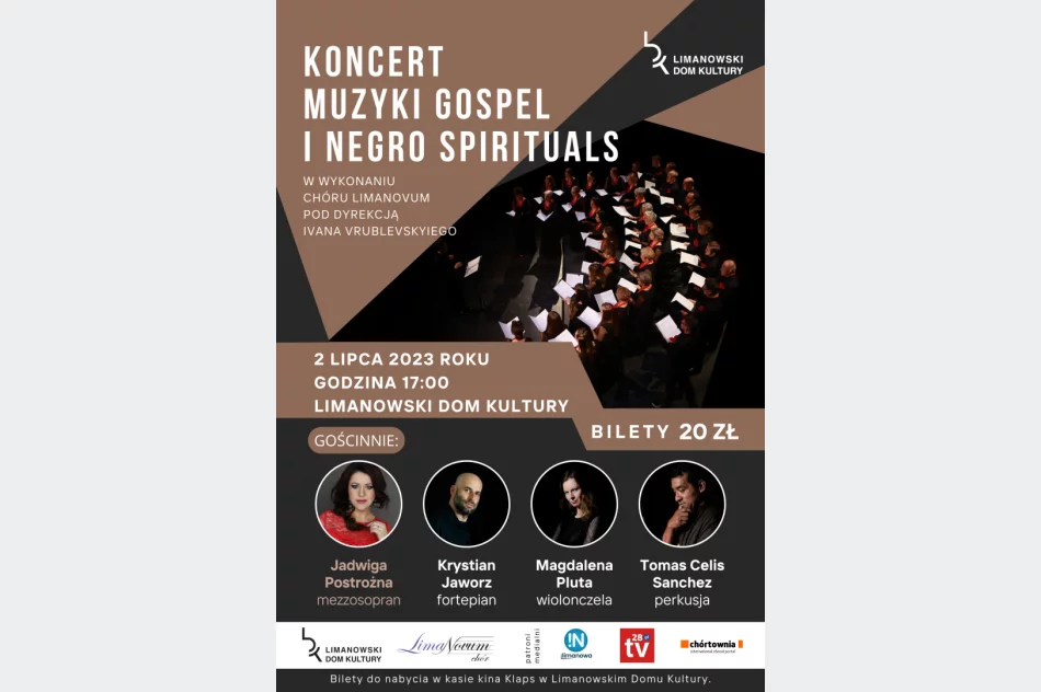 Muzyka gospel i negro spirituals w Limanowskim Domu Kultury - zdjęcie 2