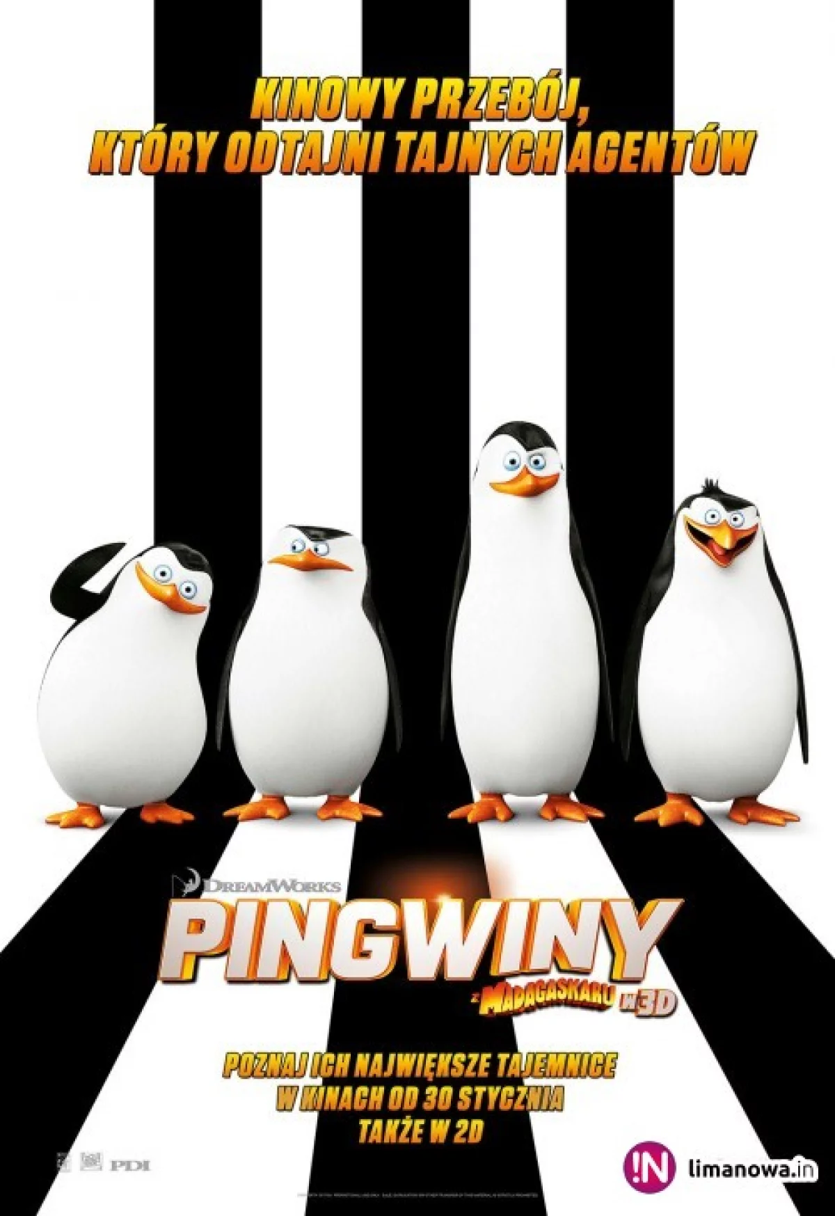 Premiera w kinie Klaps – „Pingwiny z Madagaskaru” na ekranie od 30 stycznia