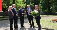 Wizyta delegacji z Instytutu i Muzeum Historii Wojskowości w Budapeszcie oraz Konsula Generalnego Węgier w Mieście Limanowa - zdjęcie 3