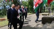 Wizyta delegacji z Instytutu i Muzeum Historii Wojskowości w Budapeszcie oraz Konsula Generalnego Węgier w Mieście Limanowa - zdjęcie 5