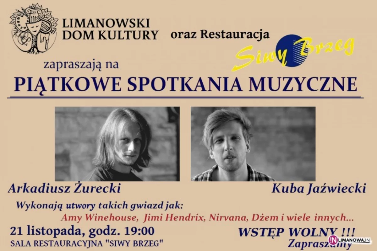 Piątkowe Spotkania Muzyczne - Kuba Jaźwiecki &amp; Arkadiusz Żurecki