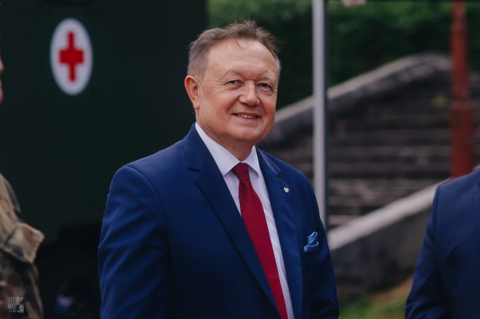 Wmurowanie aktu erekcyjnego budowy wojskowego kompleksu 114 batalionu lekkiej piechoty WOT - zdjęcie 5