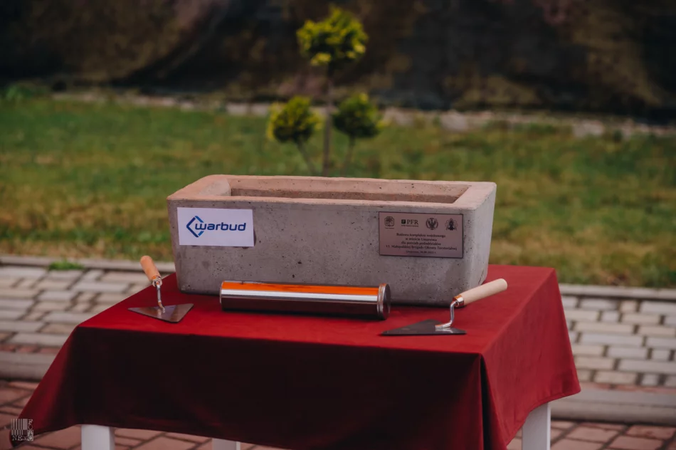 Wmurowanie aktu erekcyjnego budowy wojskowego kompleksu 114 batalionu lekkiej piechoty WOT - zdjęcie 8