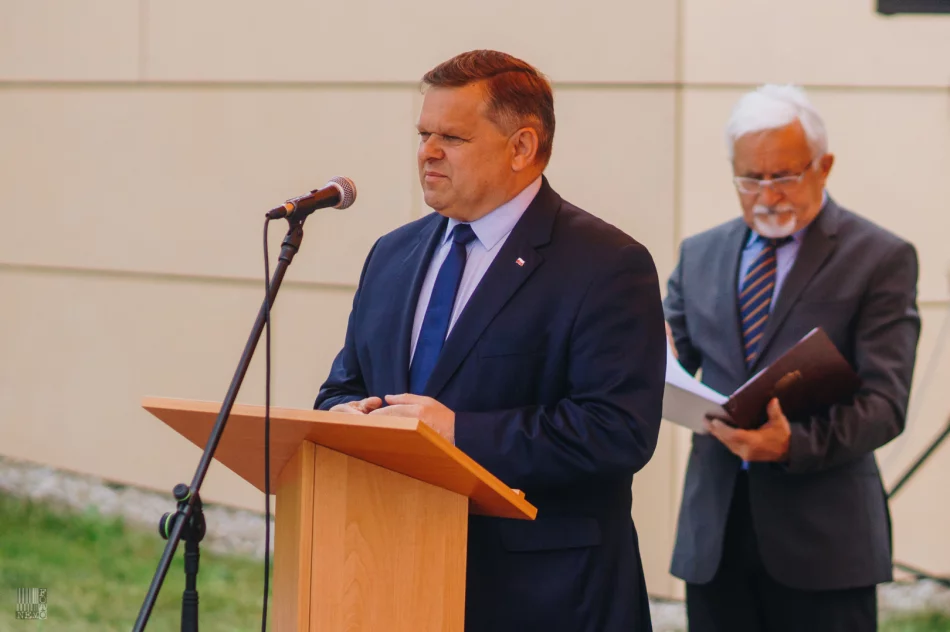 Wmurowanie aktu erekcyjnego budowy wojskowego kompleksu 114 batalionu lekkiej piechoty WOT - zdjęcie 11