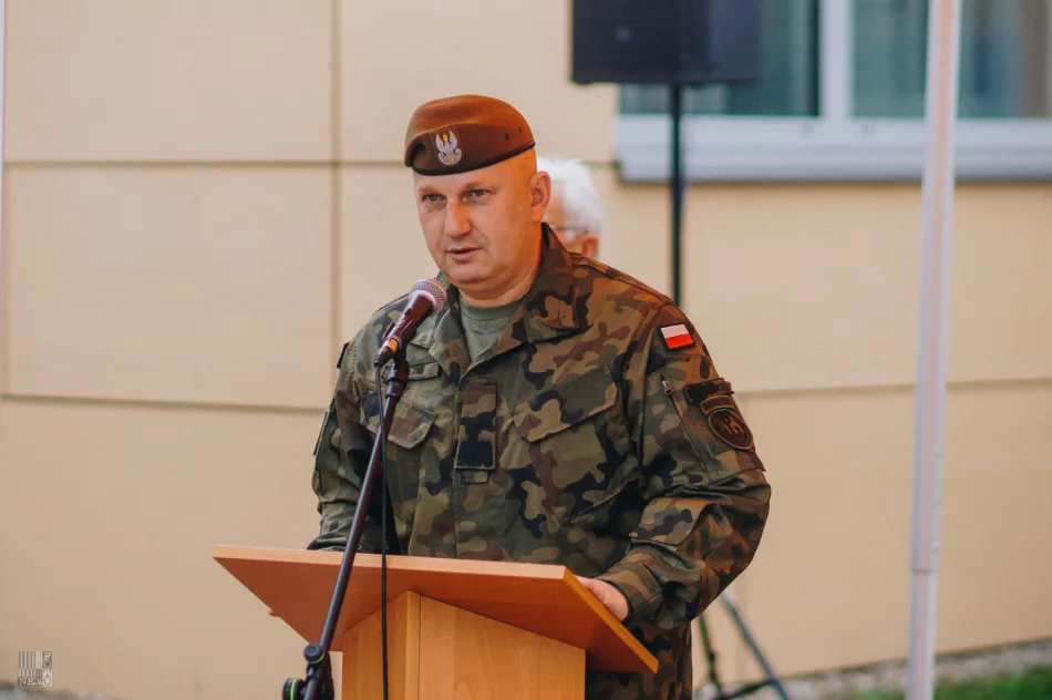 Wmurowanie aktu erekcyjnego budowy wojskowego kompleksu 114 batalionu lekkiej piechoty WOT - zdjęcie 15