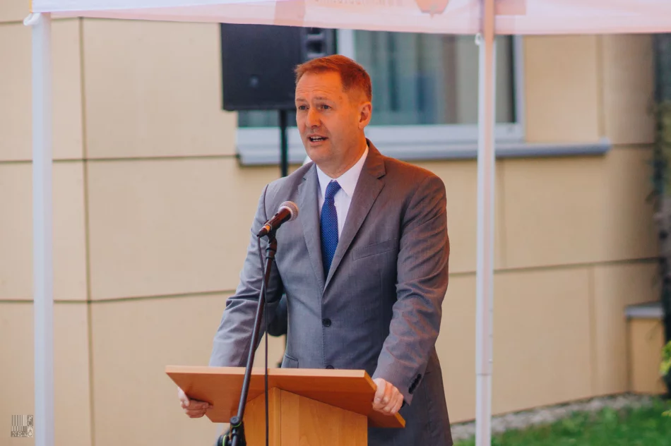 Wmurowanie aktu erekcyjnego budowy wojskowego kompleksu 114 batalionu lekkiej piechoty WOT - zdjęcie 20