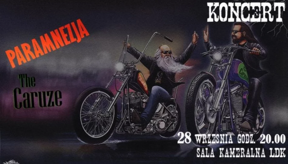 Koncert rockowy w LDK - Paramnezja &amp; The Caruze - zdjęcie 1