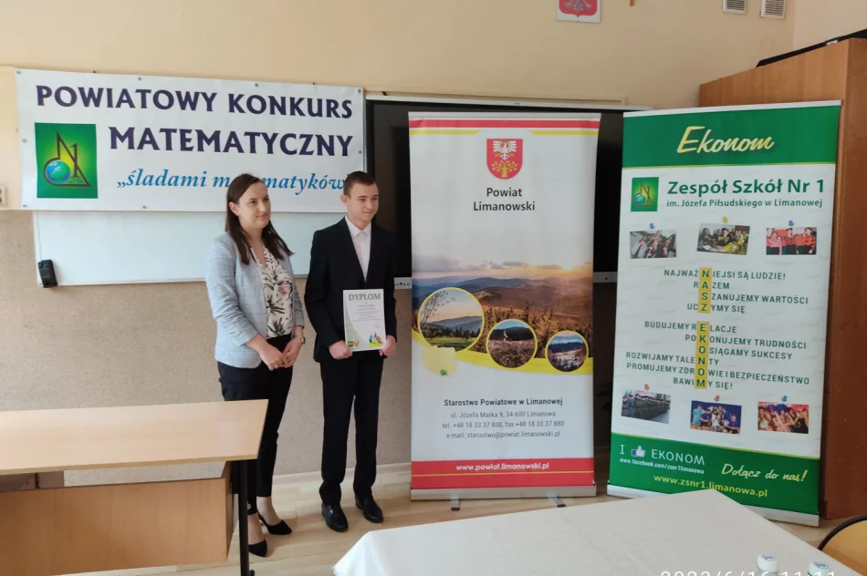 Młodzi matematycy w konkursie „Śladami matematyków” - wyniki - zdjęcie 6