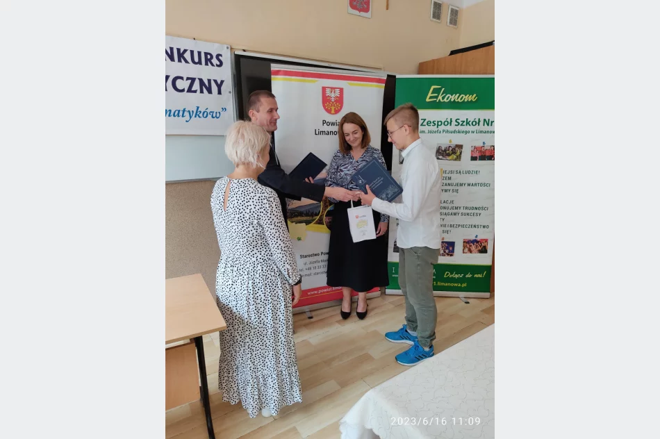  Młodzi matematycy w konkursie „Śladami matematyków” - wyniki - zdjęcie 7