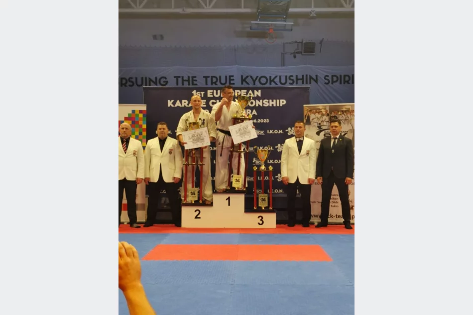 10 medali dla zawodników Limanowskiego Klubu Kyokushin na Mistrzostwach Europy IKO Nakamura w Białymstoku - zdjęcie 13