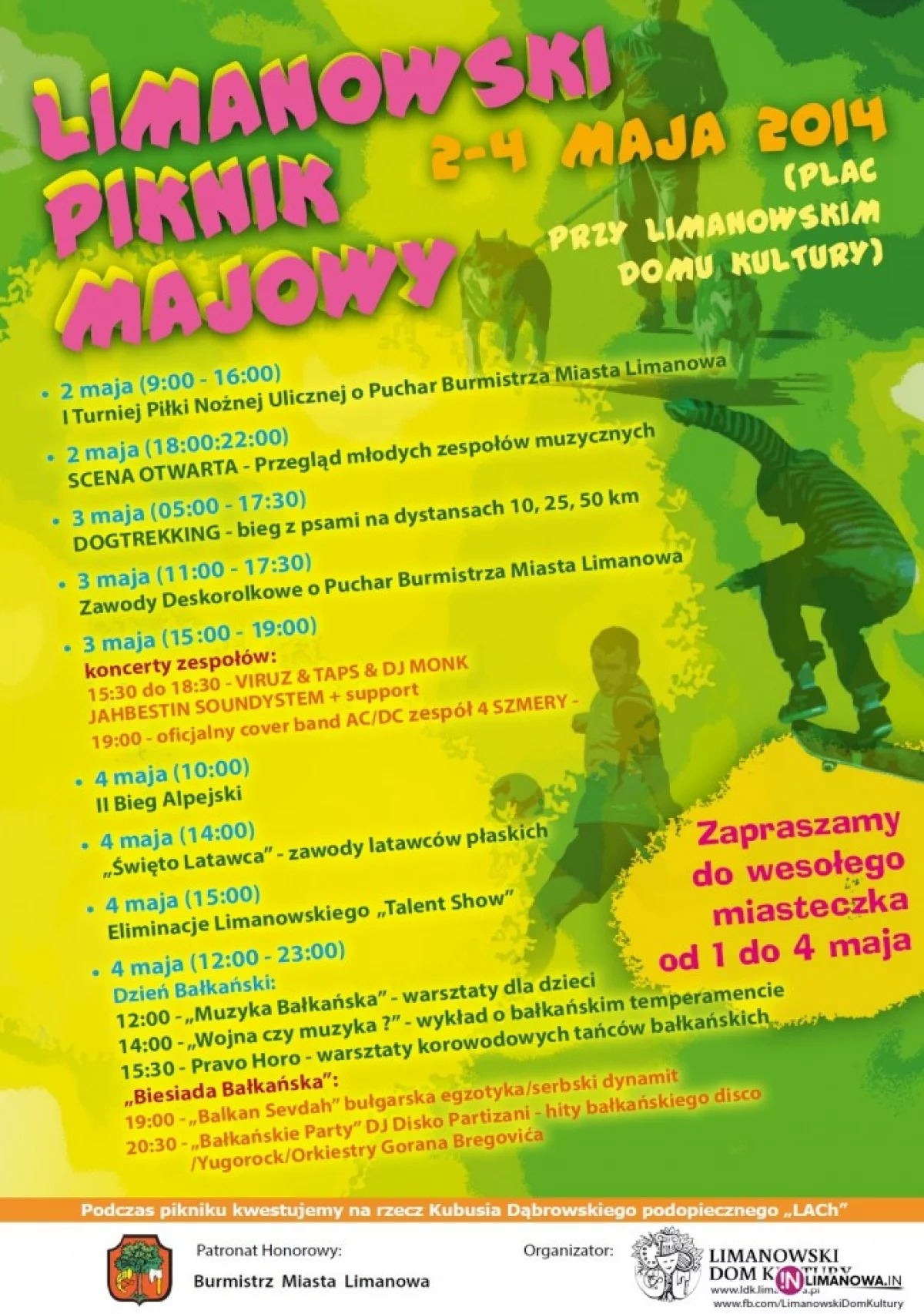 Limanowski Piknik Majowy 2-4 maja 2014 - plac przy LDK
