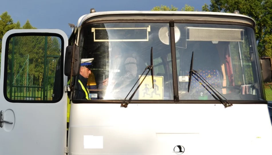 Policjanci sprawdzą autobusy - zdjęcie 1