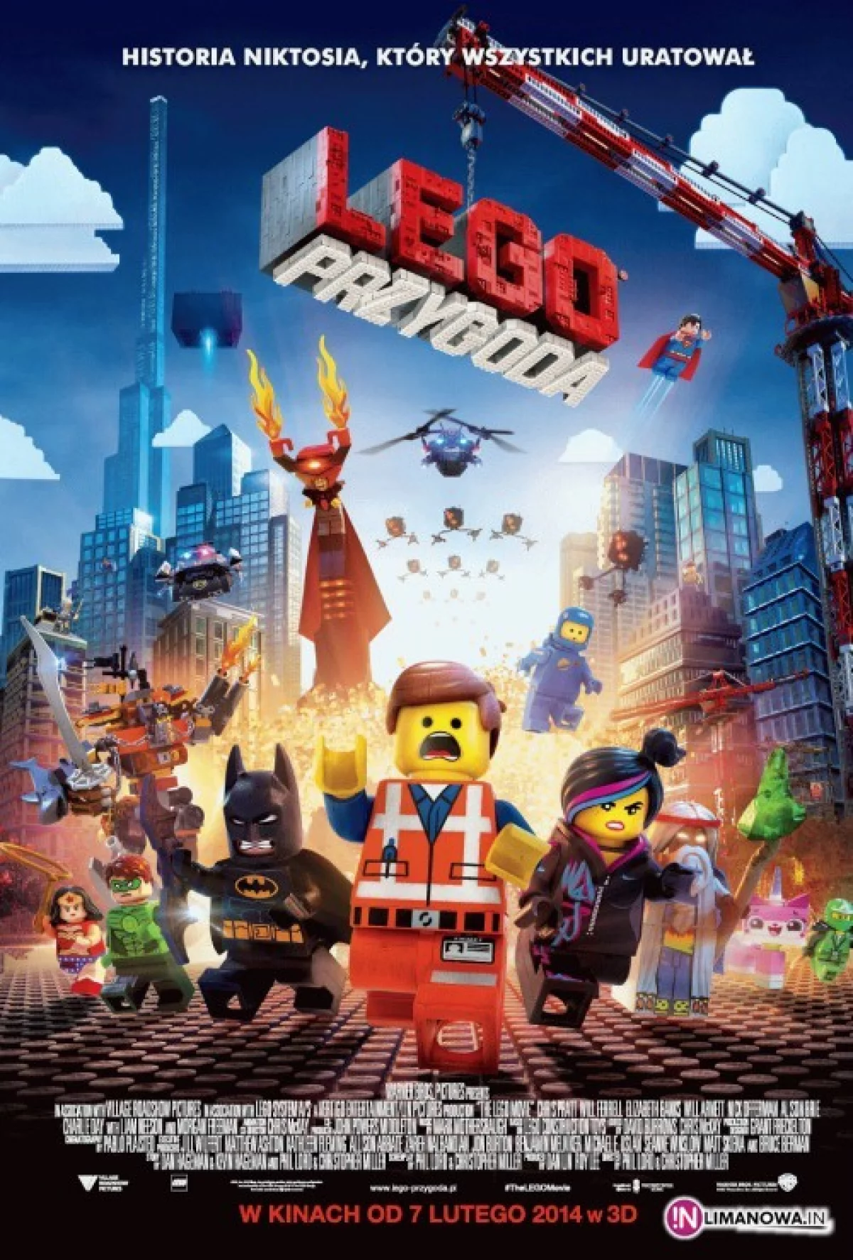 Lego® Przygoda - w kinie Klaps od 7 lutego!