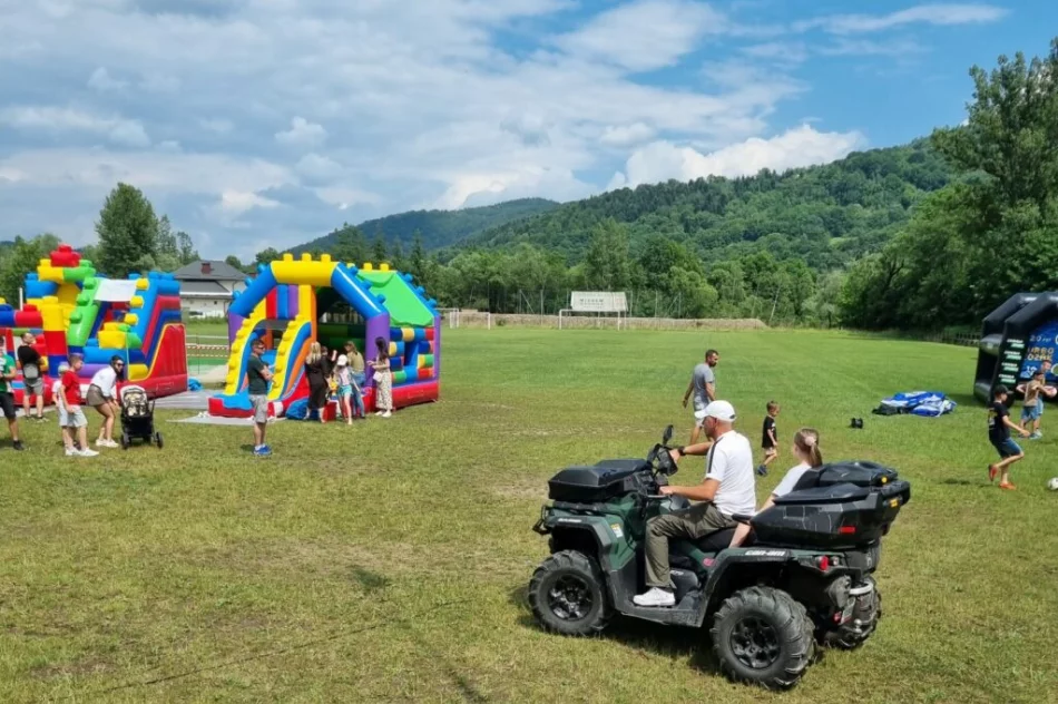 Moc wrażeń i atrakcji – Festyn Klubowy zawodników Limanowskiego Klubu Kyokushin Karate - zdjęcie 7