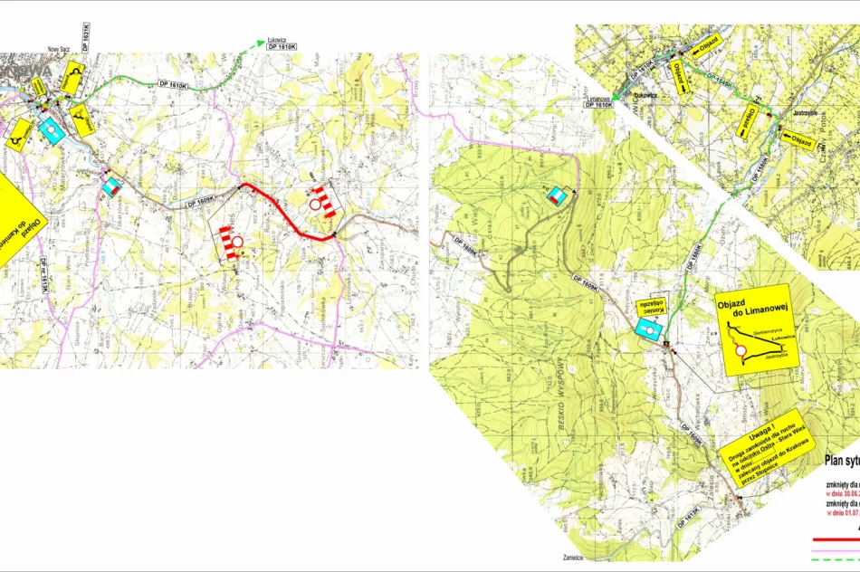 14. Wyścig Górski „Limanowa – Przełęcz pod Ostrą” – informacja o utrudnianiach w ruchu - zdjęcie 3