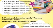 Wakacyjne warsztaty w Bibliotekach Gminy Limanowa - zdjęcie 2