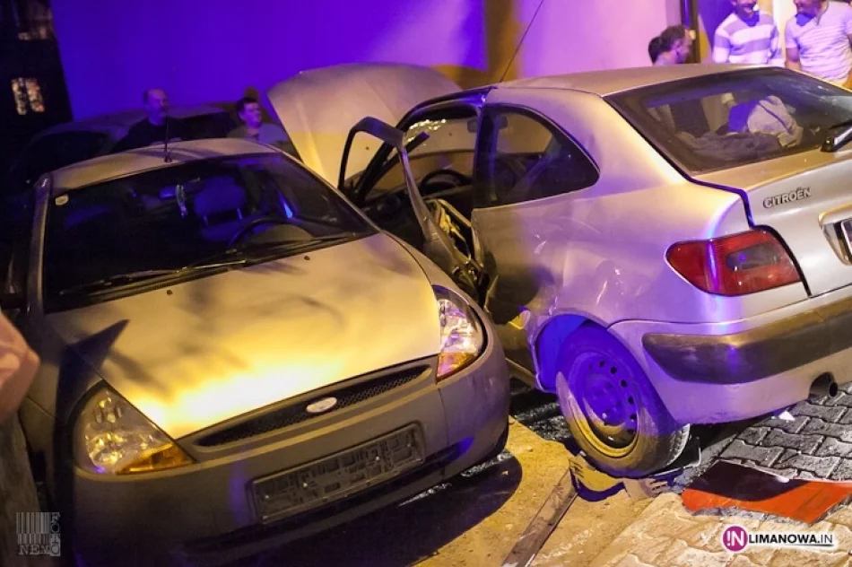 Zderzenie trzech samochodów - zdjęcie 2