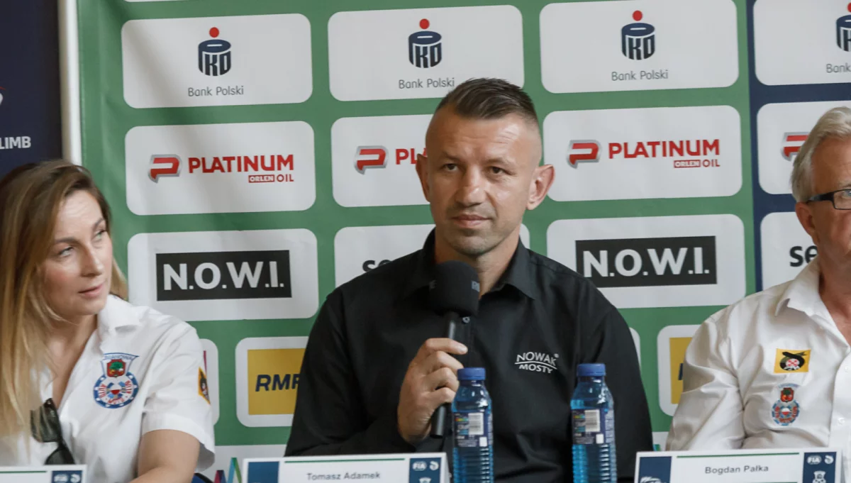 Tomasz Adamek już w Limanowej: "Ten sport jest dla facetów twardych, którzy się nie boją"