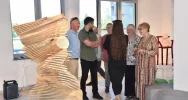 (Nie)przypadkiem… – w Miejskiej Galerii Sztuki odbył się wernisaż wystawy Justyny Kurek - zdjęcie 4