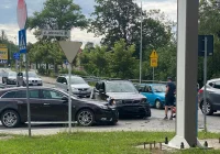 Zderzenie trzech pojazdów. Sprawca pod wpływem alkoholu - zdjęcie główne