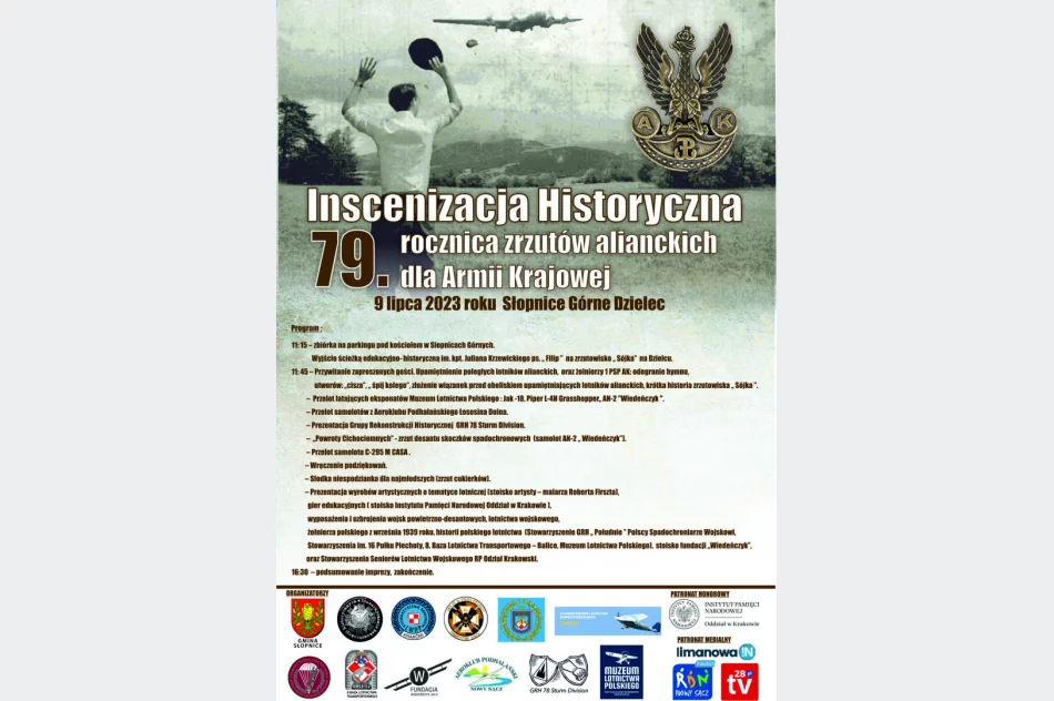 Wyjątkowa inscenizacja alianckich zrzutów - zdjęcie 2