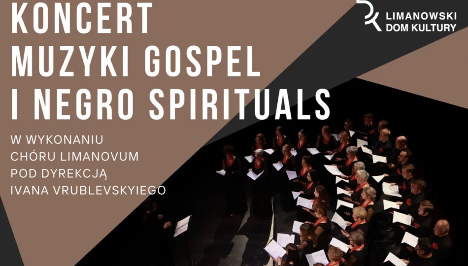 Muzyka gospel i negro spirituals już jutro w Limanowskim Domu Kultury - zdjęcie 1