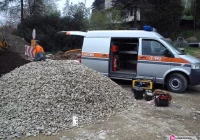 Uszkodzony gazociąg przy przebudowie Czecha - zdjęcie główne