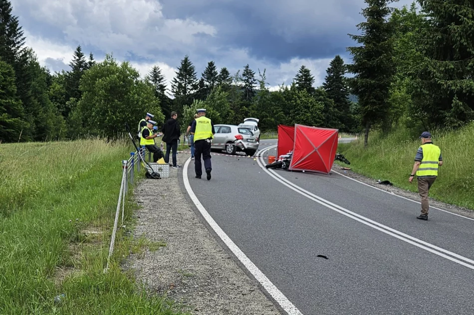 Wypadek w Lubomierzu. Jest decyzja prokuratury w sprawie kierowcy Toyoty - zdjęcie 16