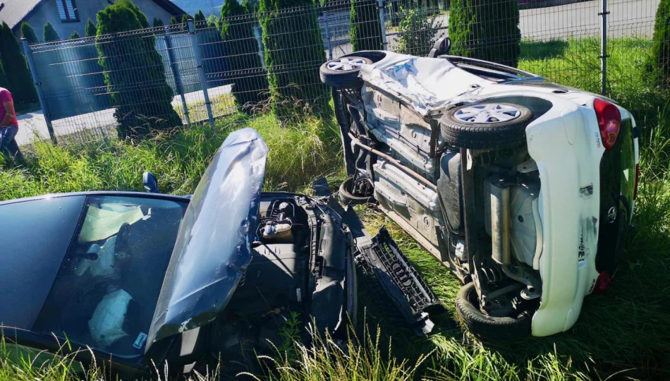 Wypadek przy wyprzedzaniu - zdjęcie 1