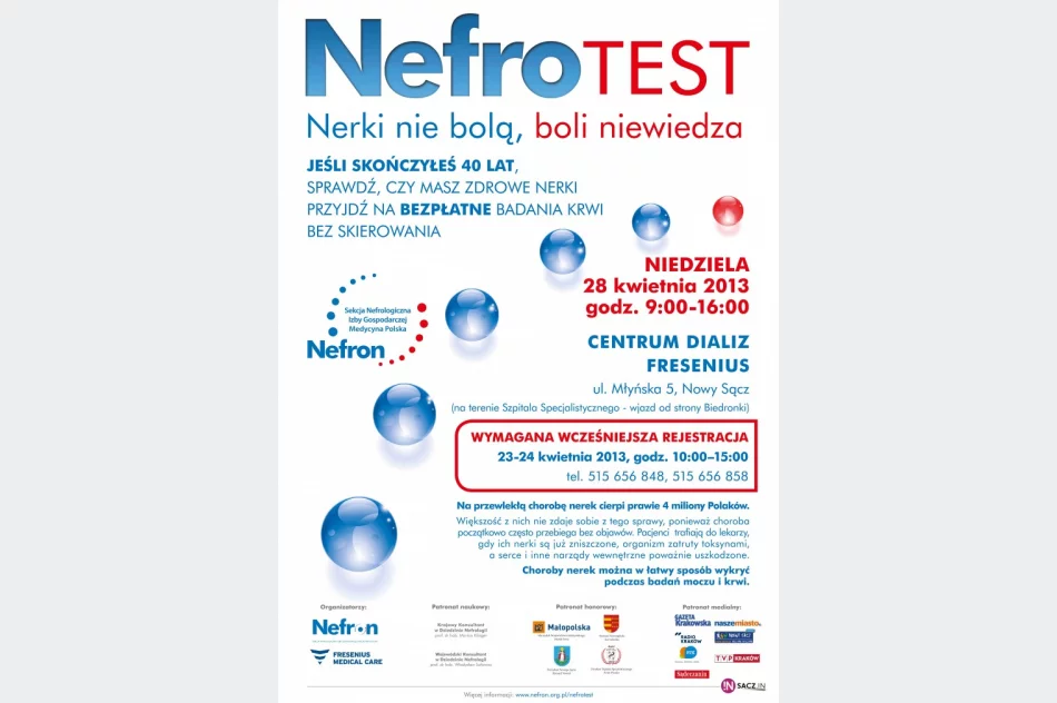 Zbadaj nerki za darmo i bez skierowania - zdjęcie 2