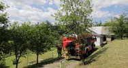 ​Pożar domu. Starsza kobieta trafiła do szpitala - zdjęcie 5