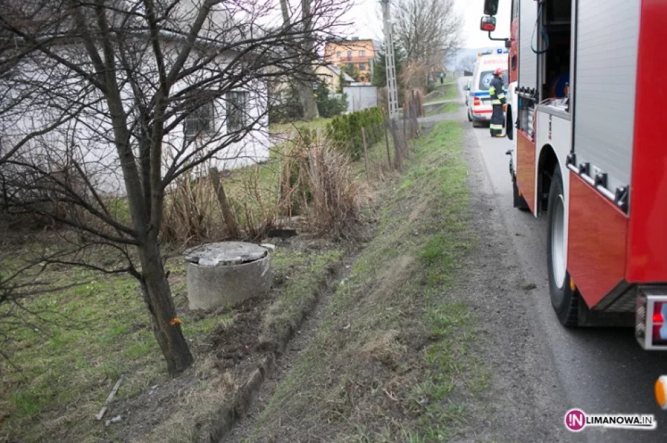 Motocyklista wypadł z drogi - zdjęcie 2